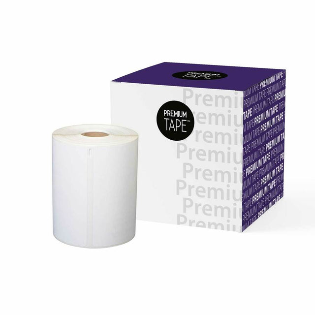 Premium Tape Extra-Large Shipping Labels - Alternative for Dymo 1744907 - 4" x 6" (100 mm x 150 mm) - White - 220 Labels / Roll - 1 Roll / Pack - 1 Pack