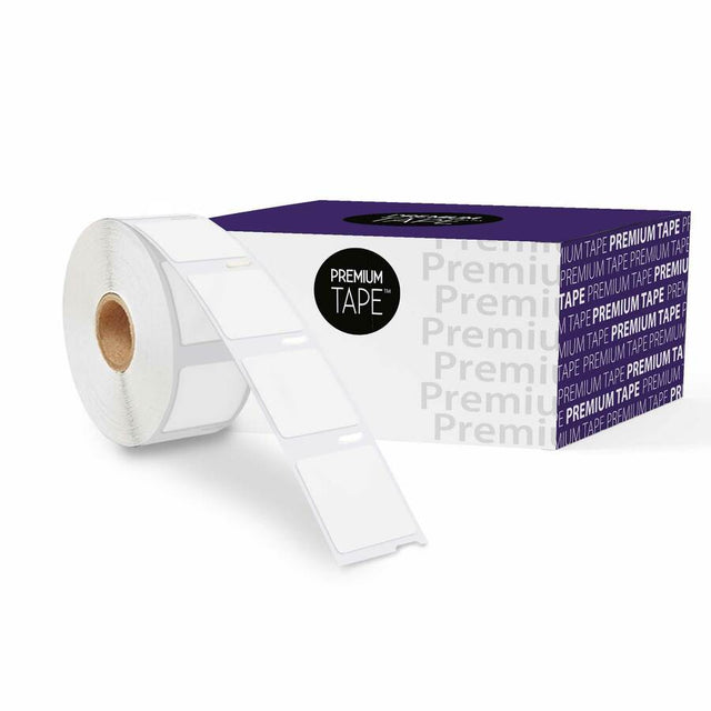 Premium Tape Tape - Alternative for Dymo 30332 - White - 750 Pages - 1 Pack