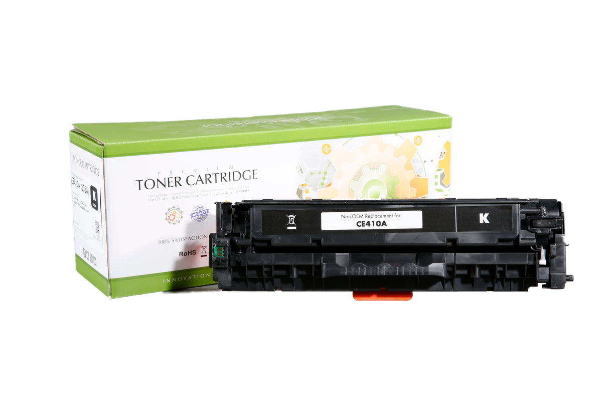 Non-OEM Remanufactured Replacement Toner Cartridge for HP CE410A