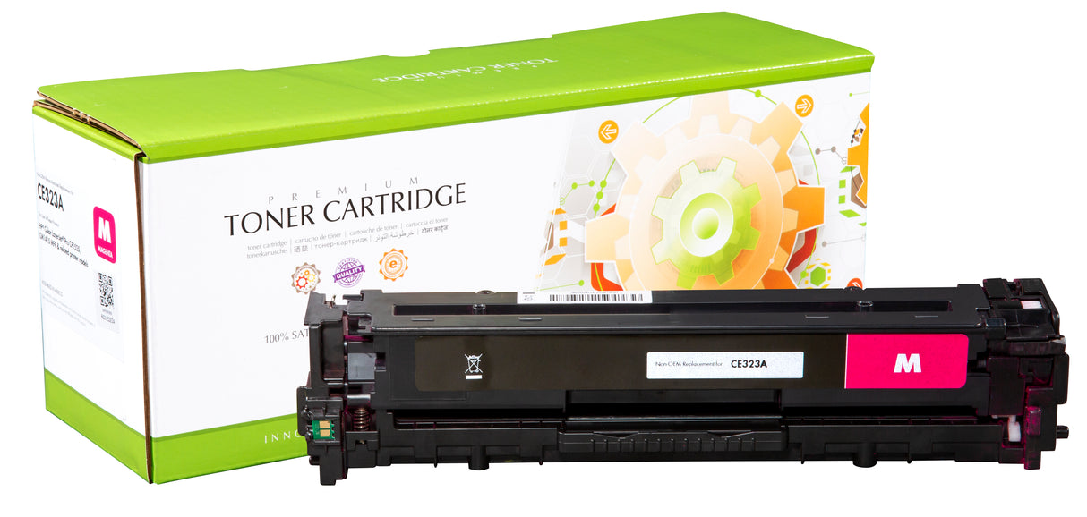 Non-OEM Remanufactured Replacement Toner Cartridge for HP CE323A