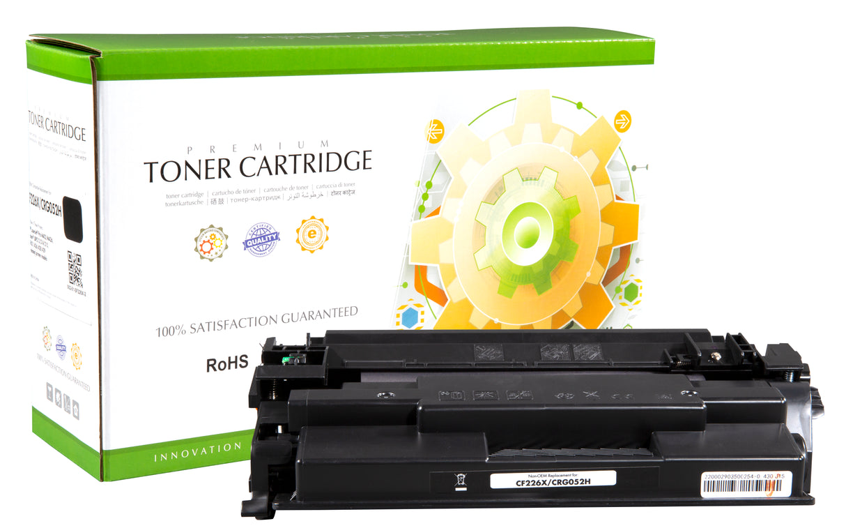 Non-OEM Remanufactured Replacement Toner Cartridge for HP CF226X