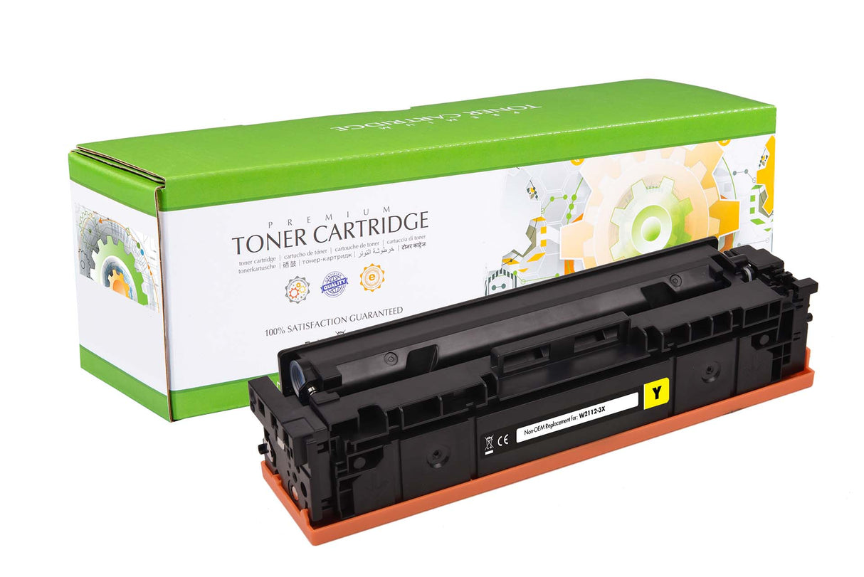 Non-OEM Remanufactured Replacement Toner Cartridge for HP W2112X