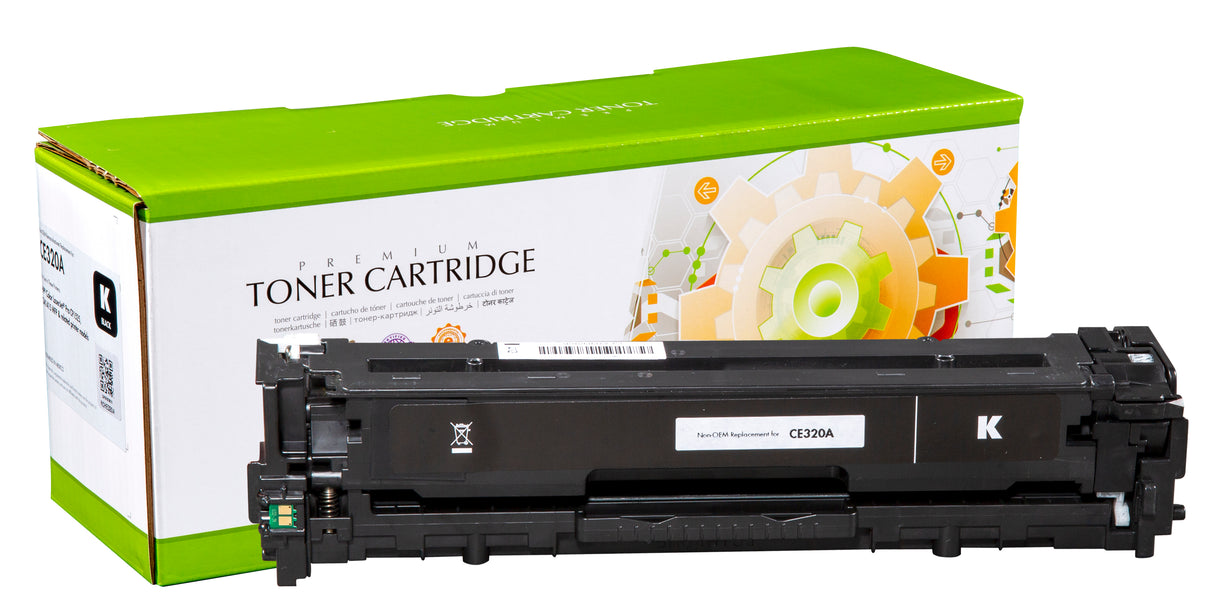 Non-OEM Remanufactured Replacement Toner Cartridge for HP CE320A