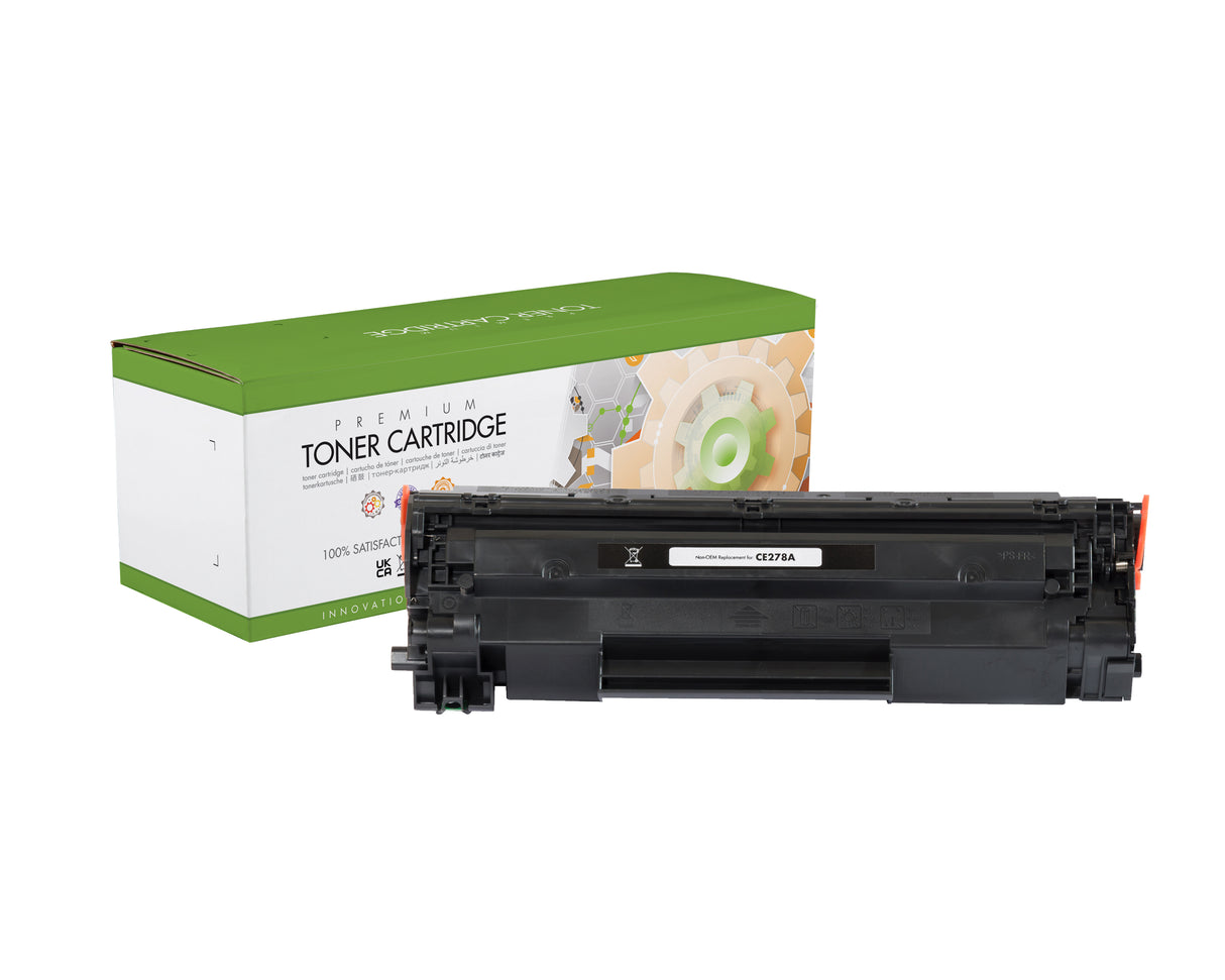 Non-OEM Remanufactured Replacement Toner Cartridge for HP CE278A