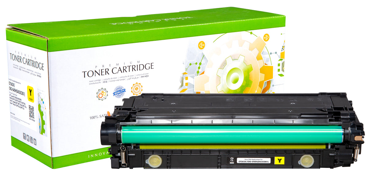 Non-OEM Remanufactured Replacement Toner Cartridge for HP CF362X