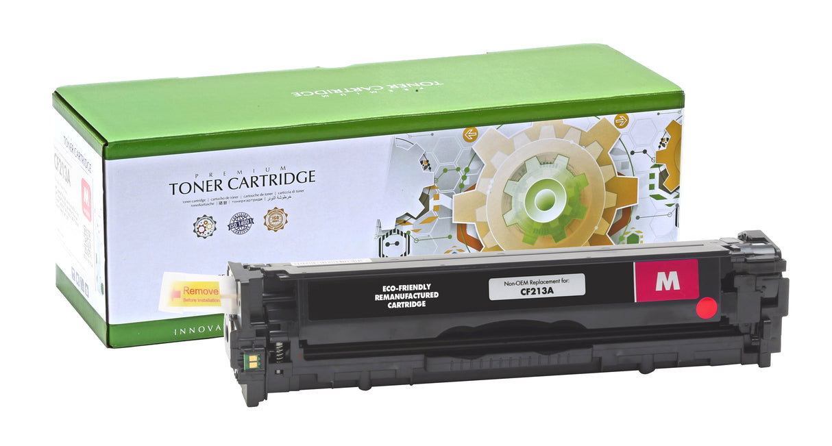 Non-OEM Remanufactured Replacement Toner Cartridge for HP CF213A