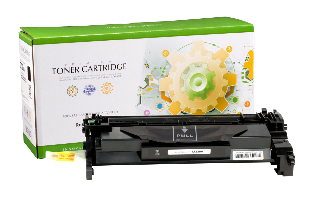 Non-OEM Remanufactured Replacement Toner Cartridge for HP CF226A