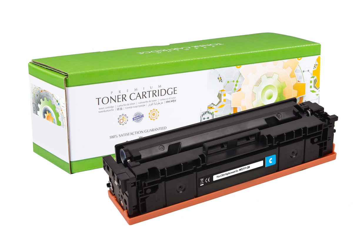 Non-OEM Remanufactured Replacement Toner Cartridge for HP W2111X