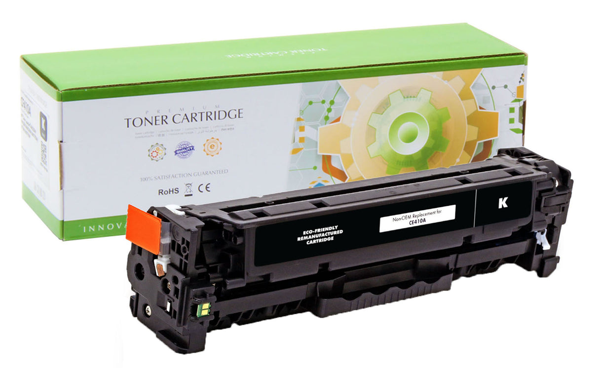 Non-OEM Remanufactured Replacement Toner Cartridge for HP CE410X