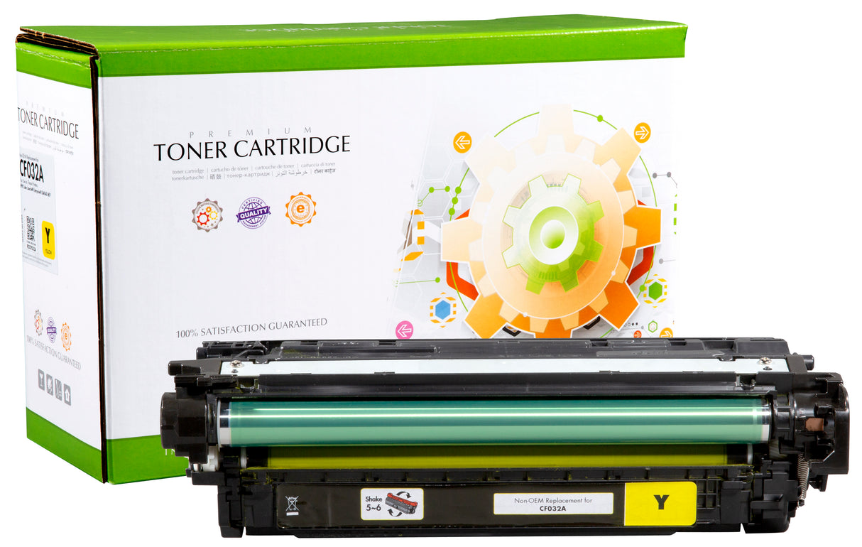 Non-OEM Remanufactured Replacement Toner Cartridge for HP CF032A