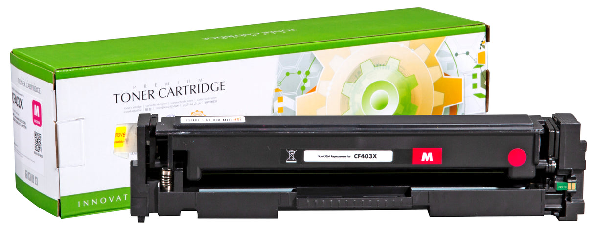 Non-OEM Remanufactured Replacement Toner Cartridge for HP CF403X