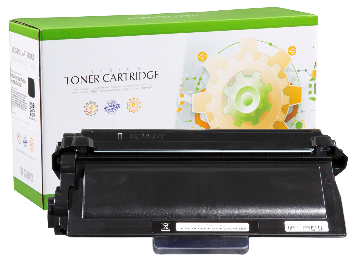 Non-OEM Compatible Replacement Cartridge for Brother TN-750/TN-3380 (8K)