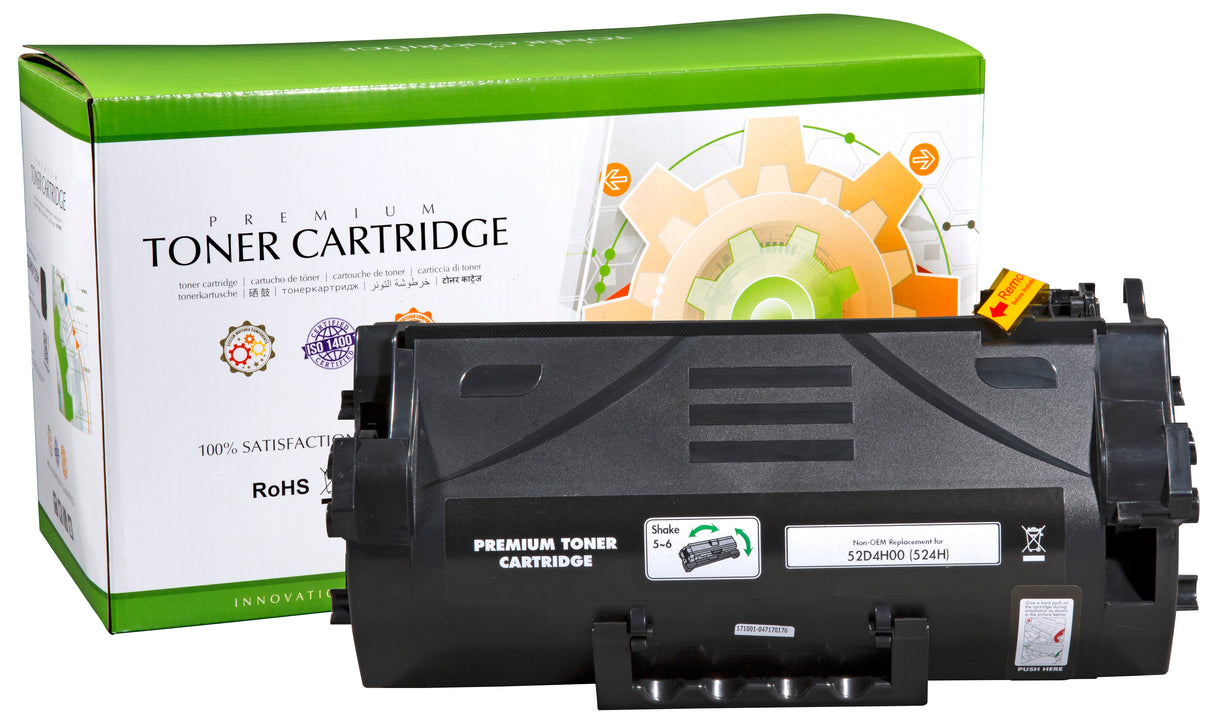 Non-OEM Compatible Replacement Cartridge for Lexmark 24B6186 (16K) WW