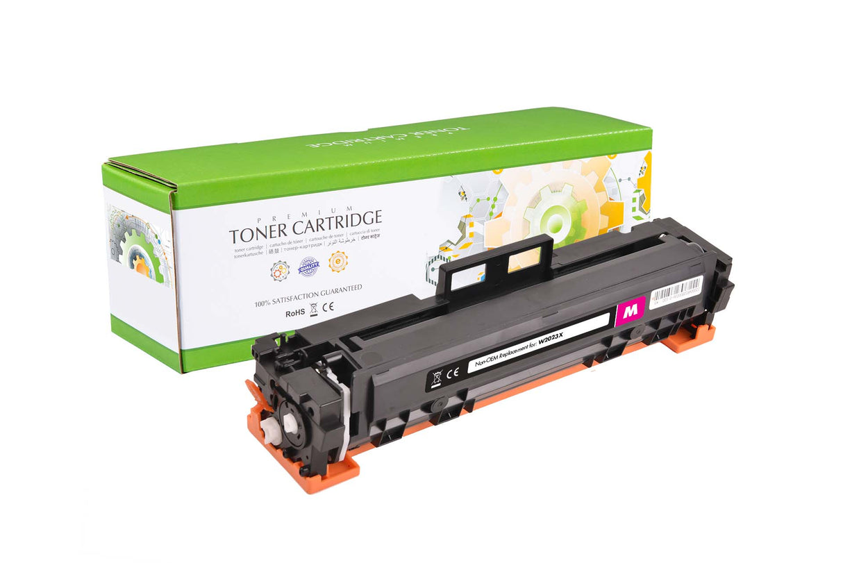 Non-OEM Remanufactured Replacement Toner Cartridge for HP W2023X